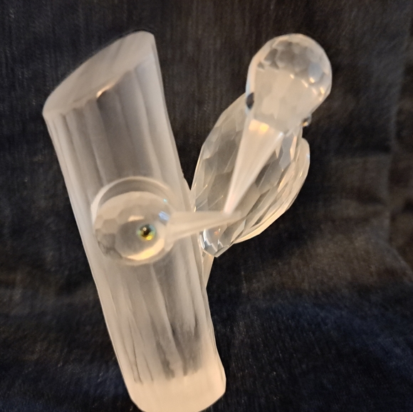 Swarovski Crystal 1988 Woodpeckers Figurine w certificate - Picture 5 of 6